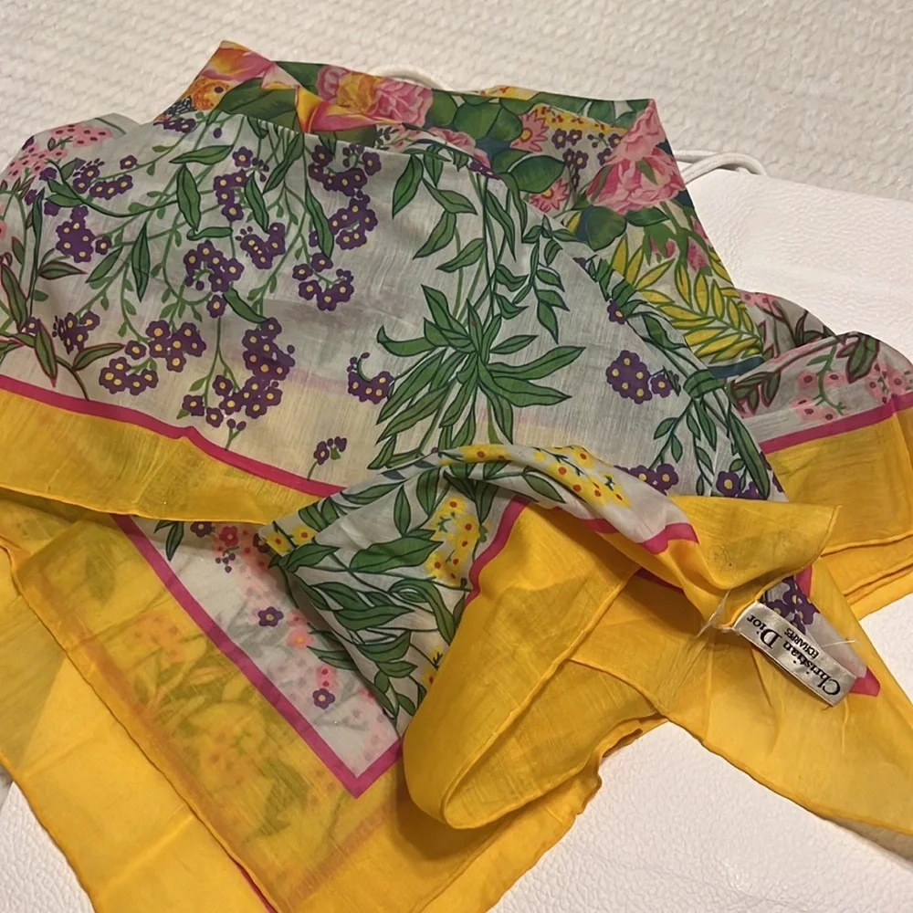 Christian Dior large scarf